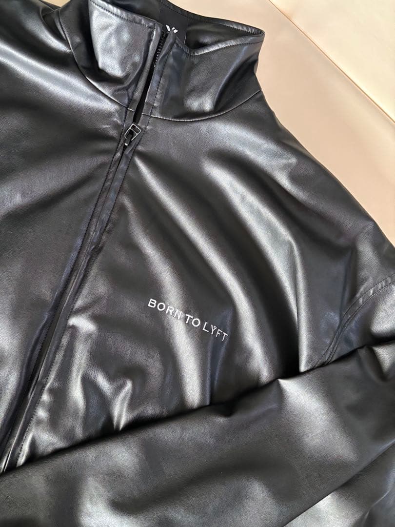 LYFT レザー　オーバーサイズジャケット　L