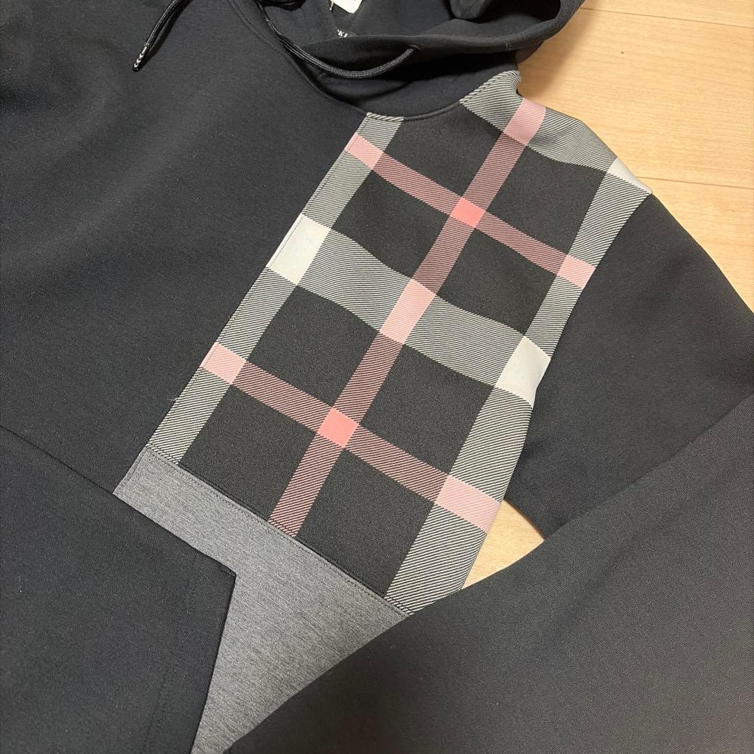 BLACK LABEL クレストブリッジ、オシャレ黒パーカー、サンプル未使用③