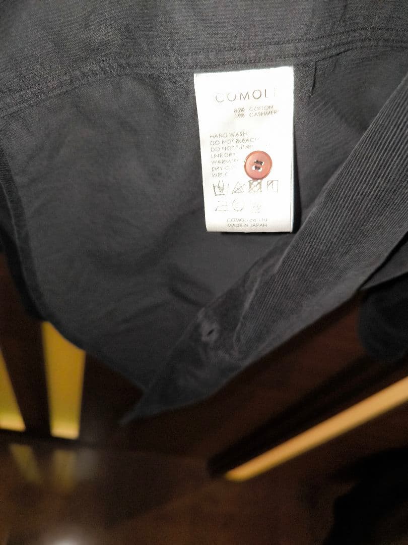 最終値下げ　COMOLI 24AW コーデュロイ コモリシャツ サイズ3