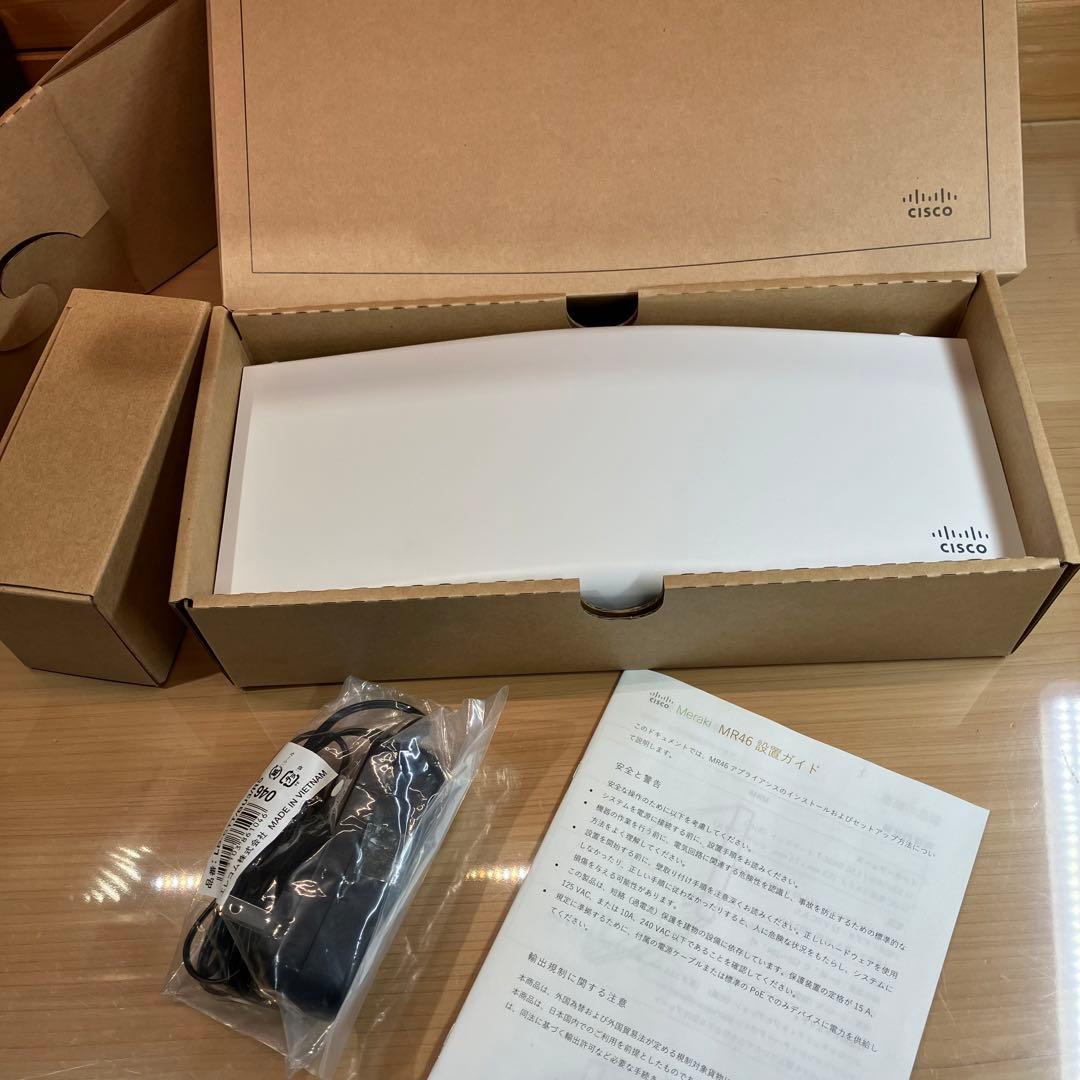 【新品】Cisco Meraki MR46 ワイヤレスアクセスポイント