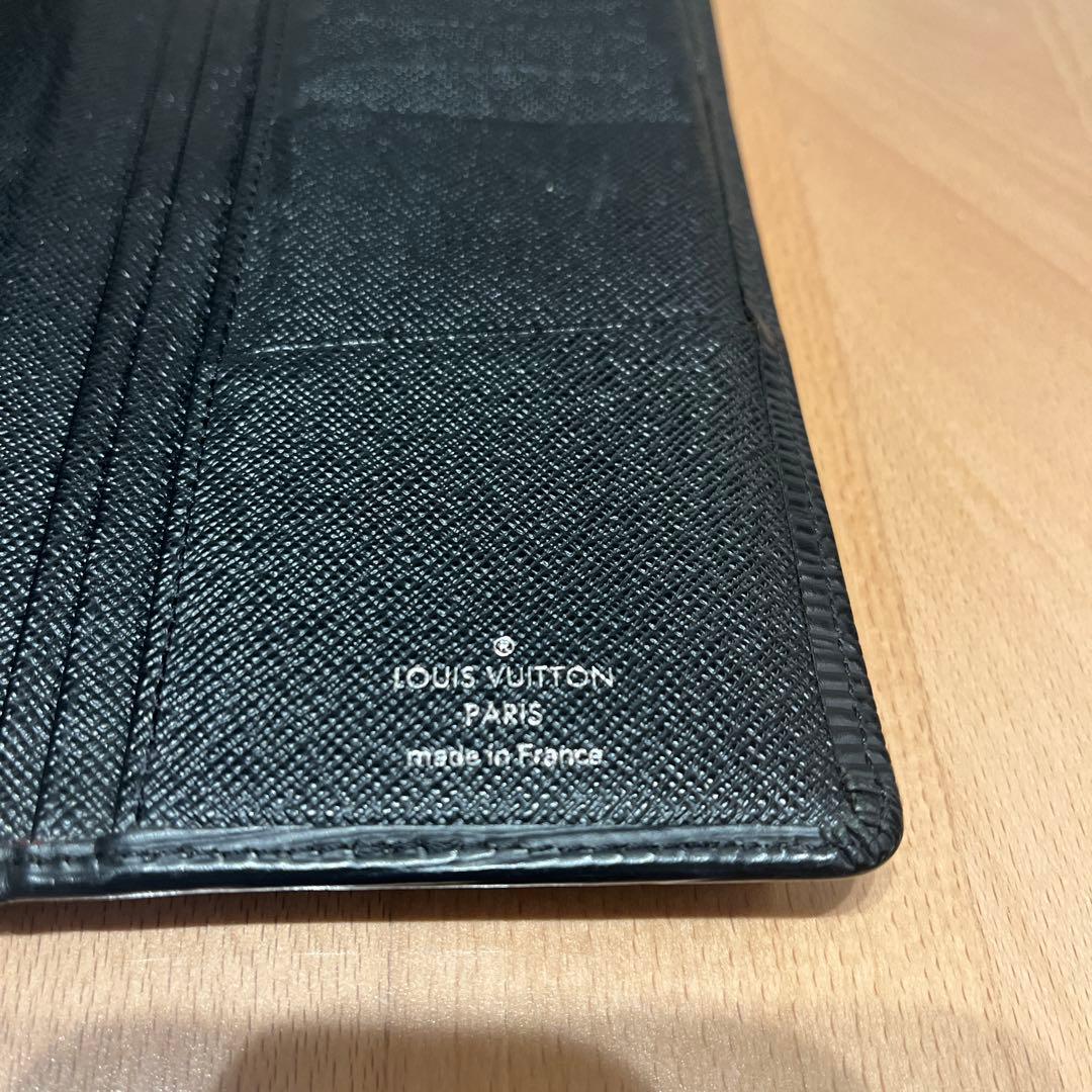 ルイヴィトン　エピ　ポルトフォイユ　プラザ　長財布　ノワール　黒