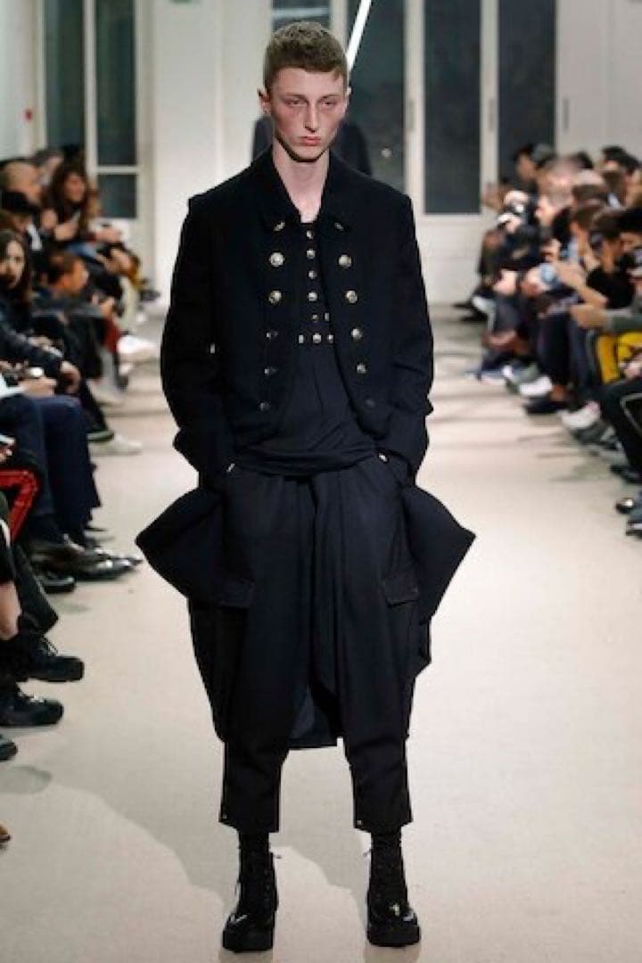 ヨウジヤマモト　19aw look32ナポレオンコート　サイズ3