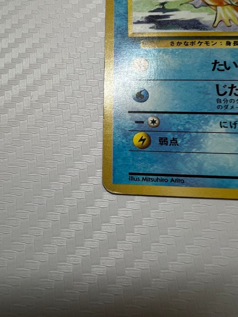 ポケモンカード 旧裏 マーク無し コイキング 初版