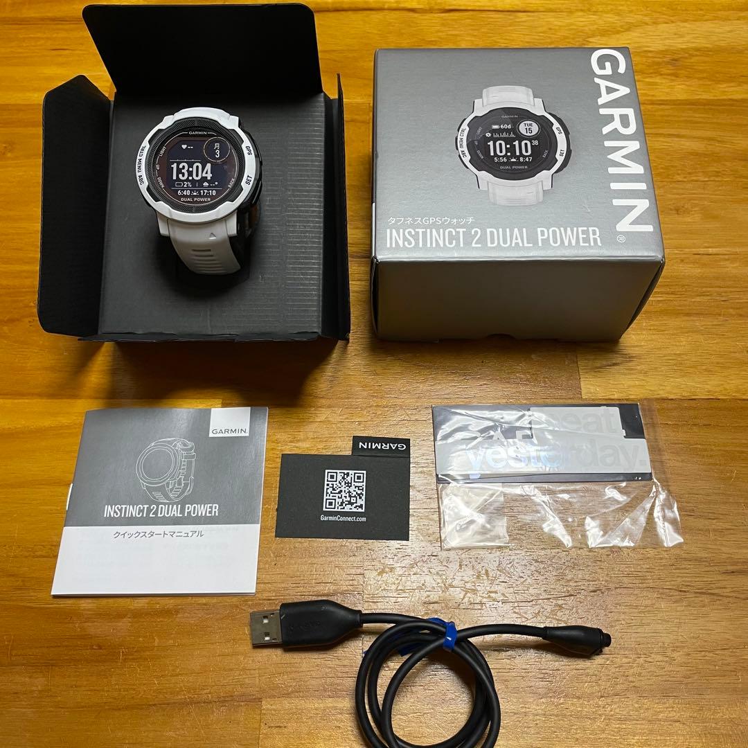 【ほぼ未使用】GARMIN INSTINCT 2 DUAL POWER