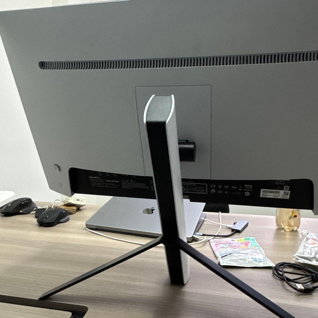 【ジャンク品】SONY INZONE M9 27インチ 4K 液晶割れ