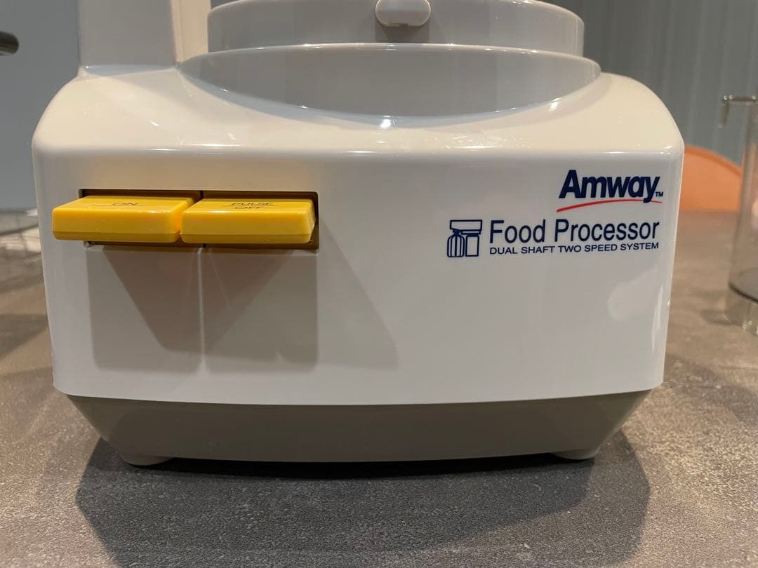 【使用数回】美品　Amway Food Processor ホワイト　アムウェイ