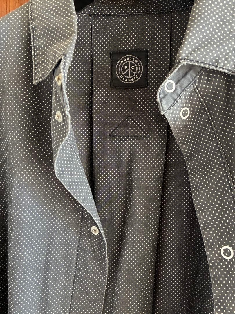 porter classic ドット柄シャツ サイズ2