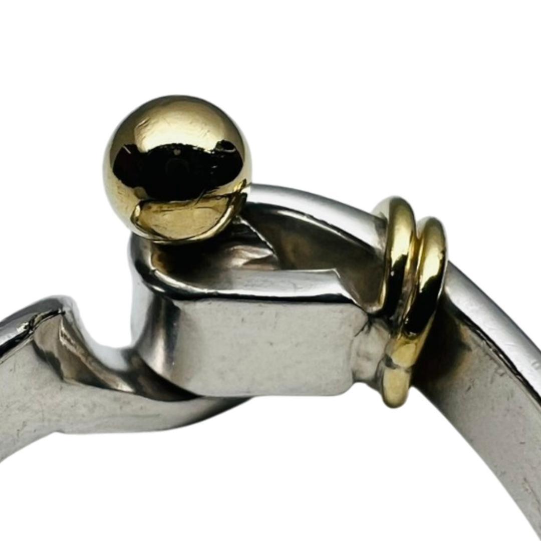 【極美品】TIFFANY リング 指輪 フック＆アイ ラブノット 925 750