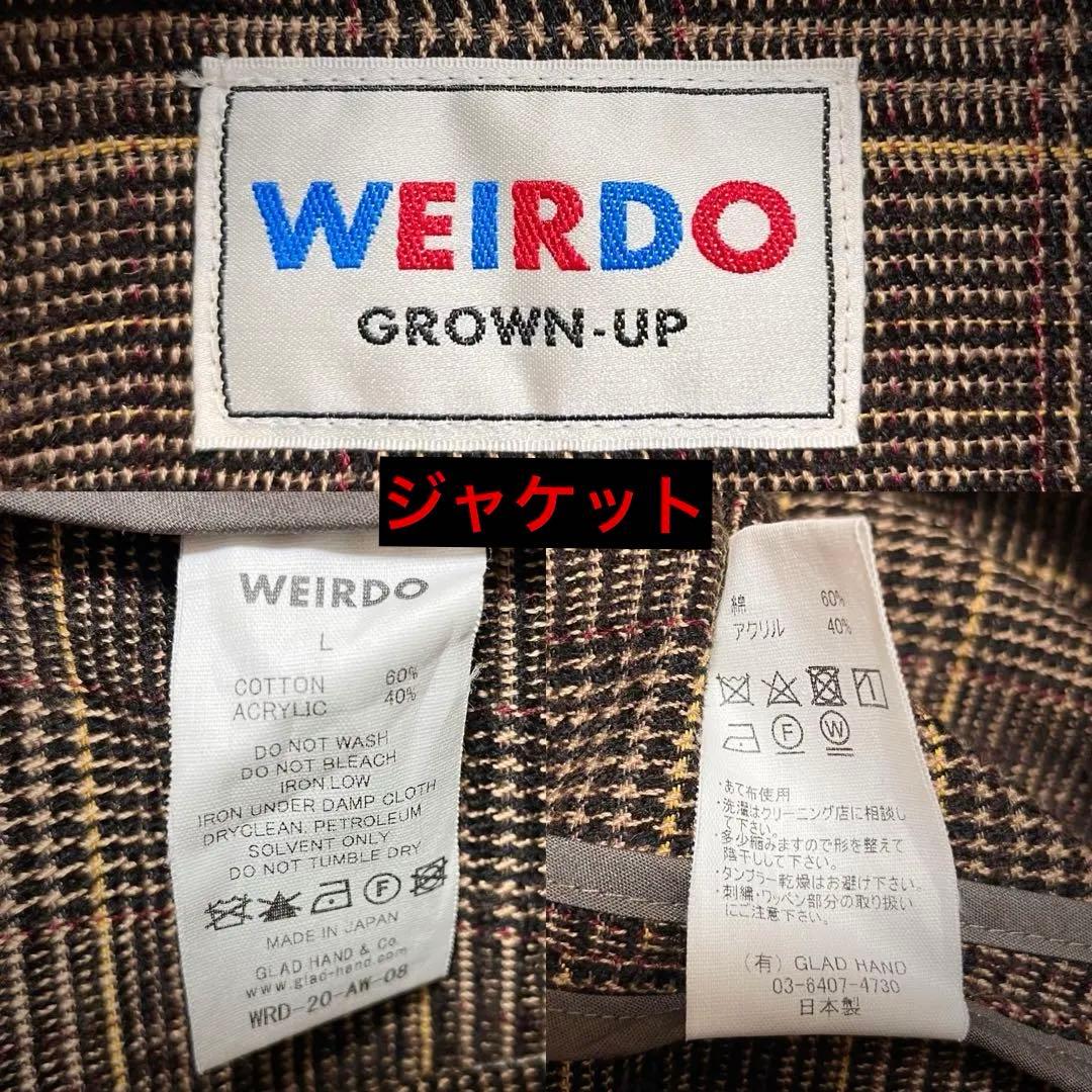 weirdo ジャケット オーバーオール グラッドハンド ギャングスタービル
