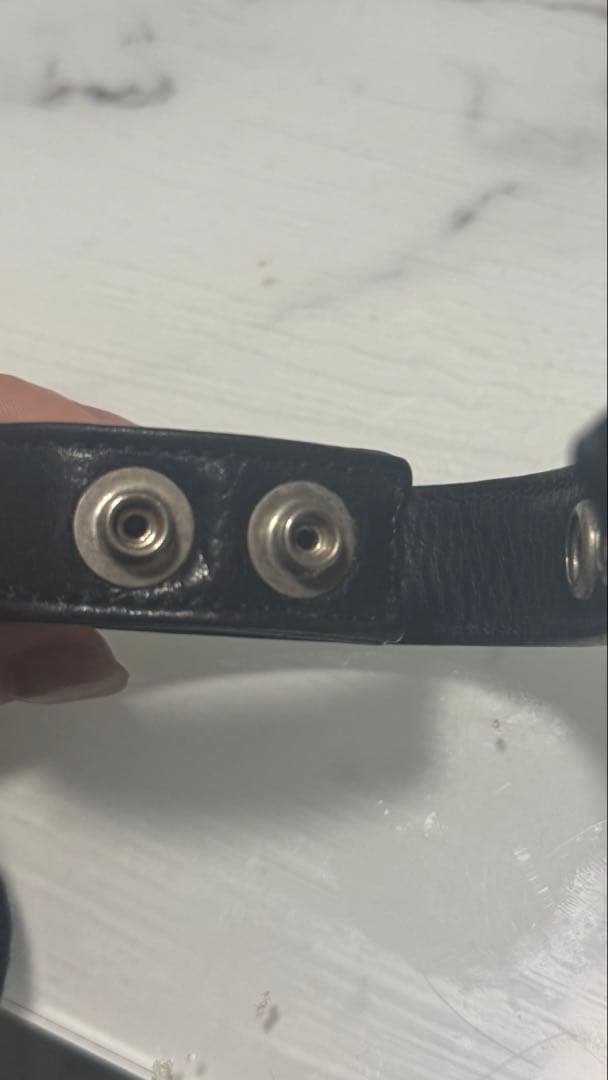 CHROME HEARTS クロムハーツ レザーブレスレット