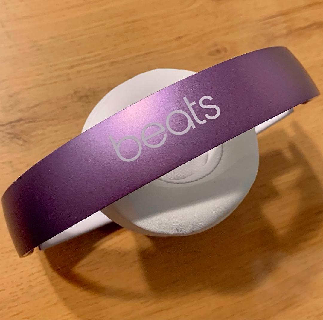 【美品\限定モデル！】beats solo 3ワイヤレス ヘッドホン　パープル