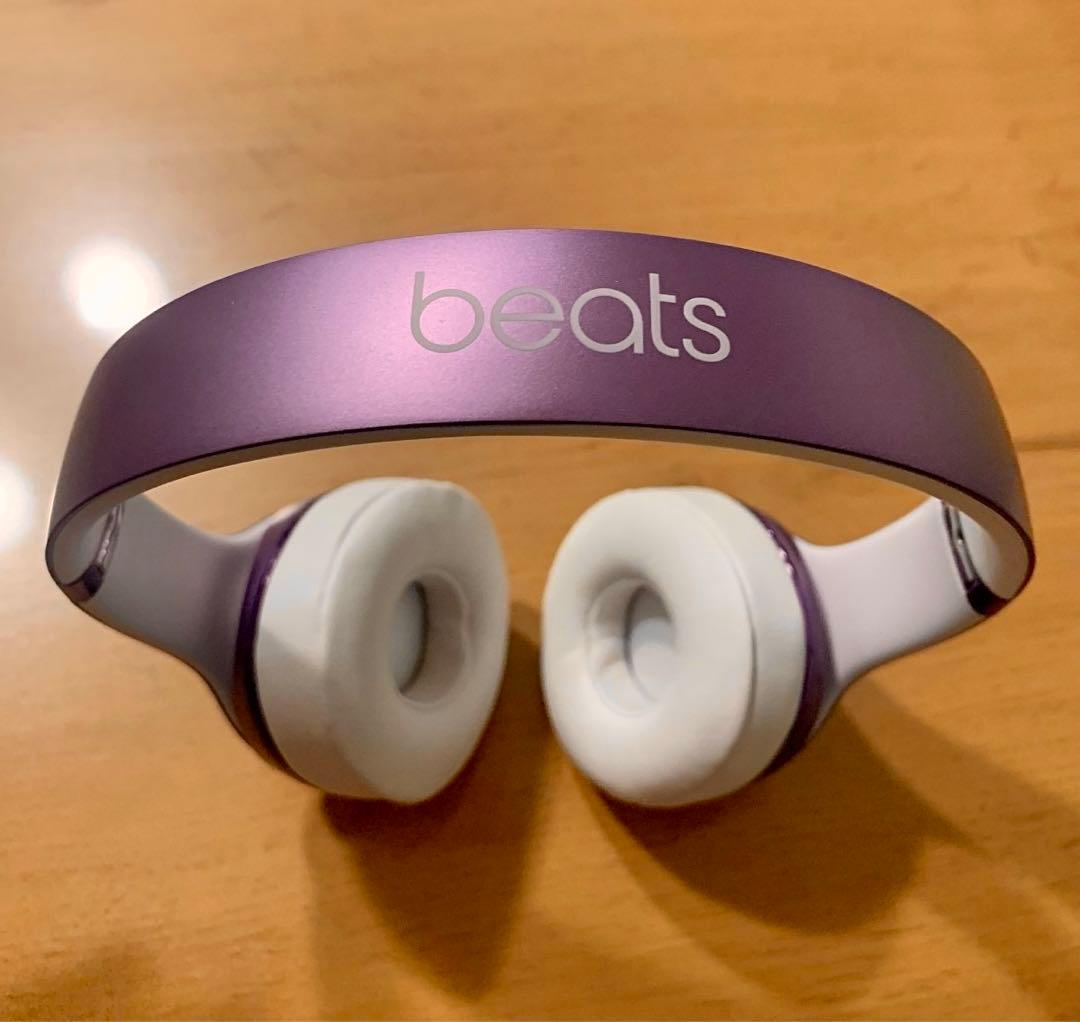【美品\限定モデル！】beats solo 3ワイヤレス ヘッドホン　パープル