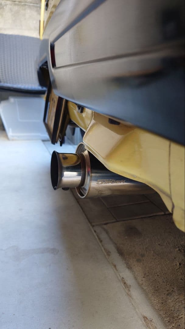マイティボーイ　マフラー　5ZIGEN CAL RACINGコラボ商品