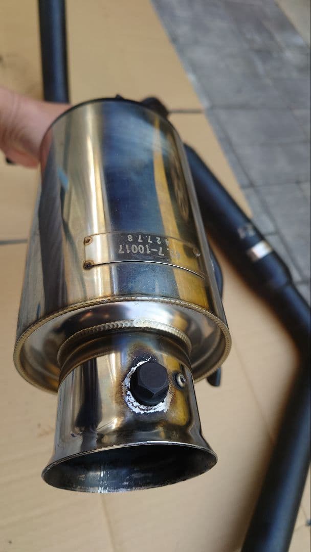 マイティボーイ　マフラー　5ZIGEN CAL RACINGコラボ商品