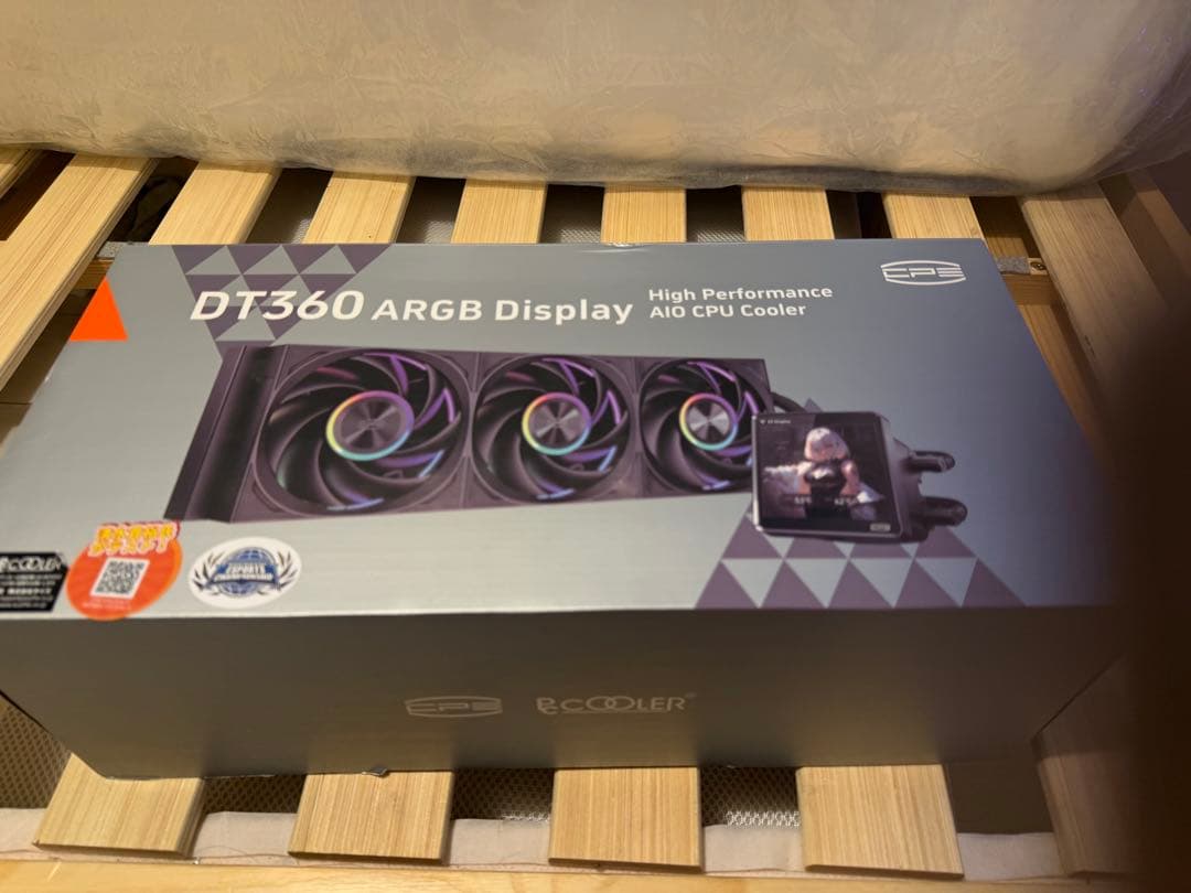 DT360 ARGB Display AIO CPUクーラー