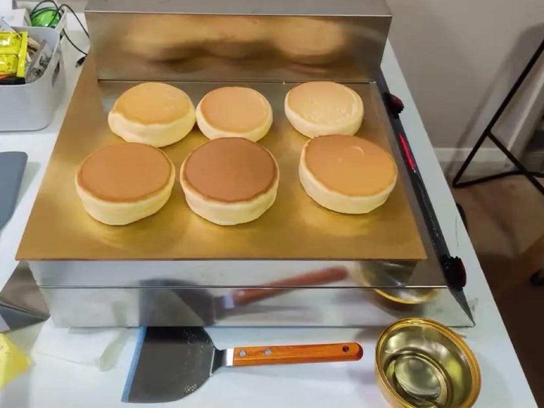 パンケーキ スフレ マシン業務用スフレ マシン 110v