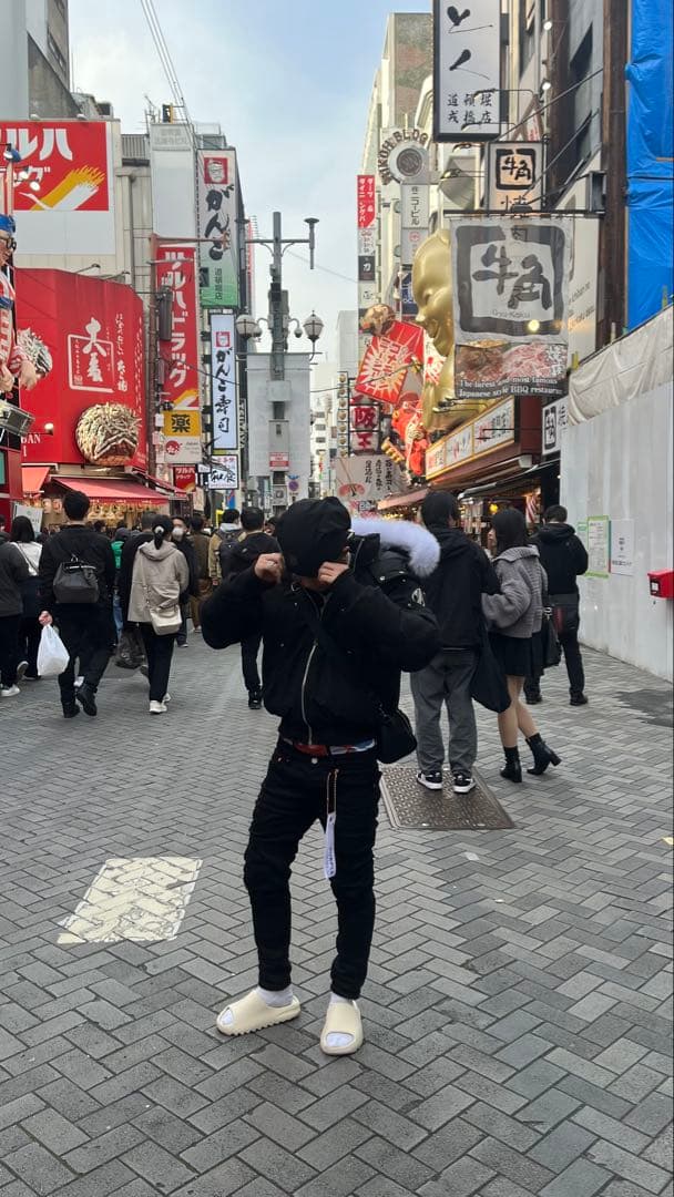 PURPLE BRAND ブラック ダメージジーンズ 28