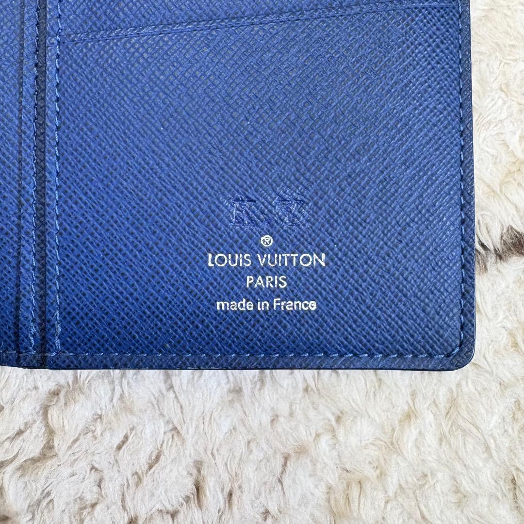 ルイヴィトン エピ 長財布 ブルー 箱付 美品 ユニセックス 軽量