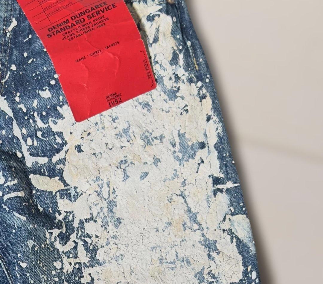 【未使用】FITH フィス 刺繍デニムパンツ 140★パッチワーク 希少