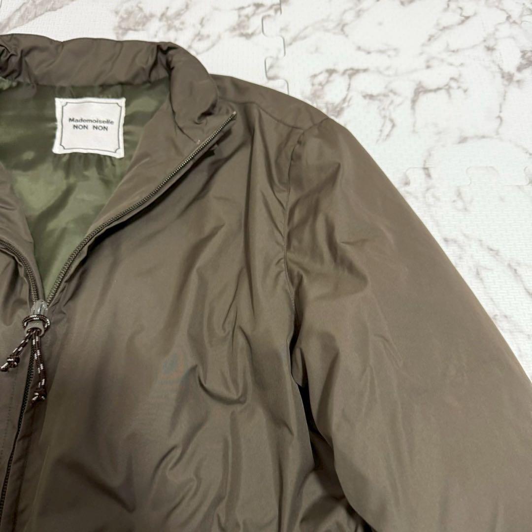 マドモアゼルノンノン Mademoiselle NON NON ダウンジャケット