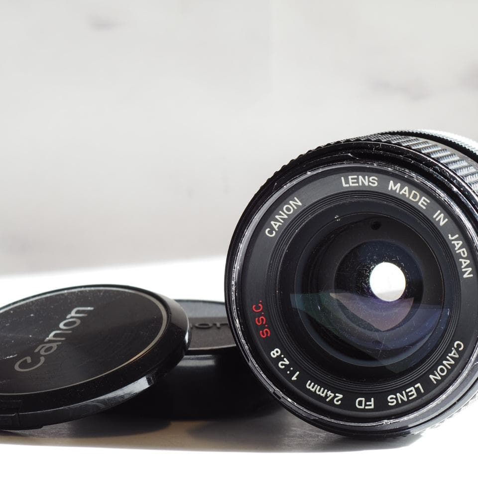 Canon キヤノン FD 24mm f2.8 S.S.C.