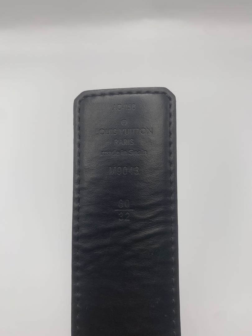 ルイヴィトン サンチュール M9043 レザーベルト P55