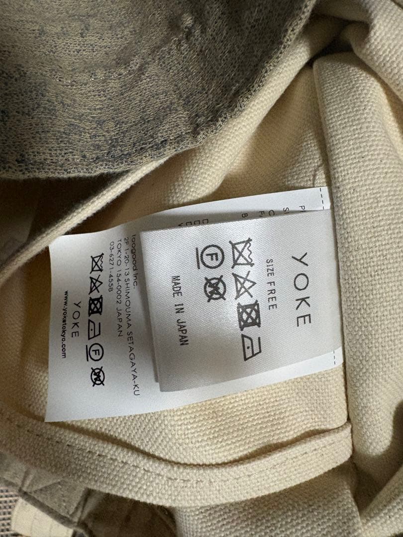 YOKE トートバッグ