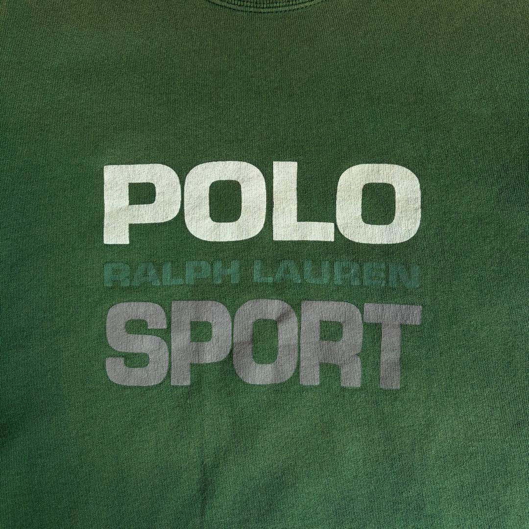 【POLO SPORT ポロスポーツラルフローレン】 スウェットシャツ L 緑