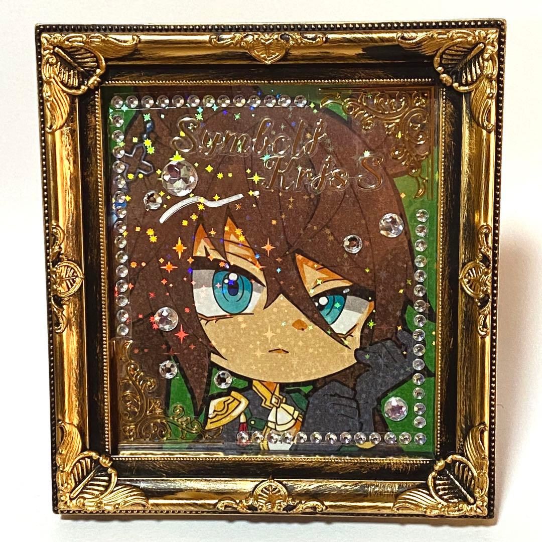 黒*ん様 フレーム付き＊ウマ娘 シンボリクリスエス＆タニノギムレット 手描きイラ