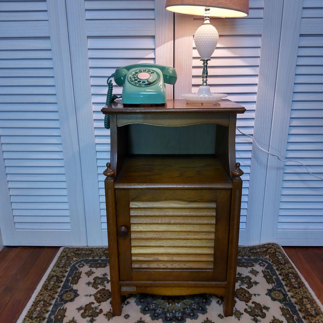 【電話台】綾野製作所 mackenzie マッケンジー 昭和レトロ　ヴィンテージ