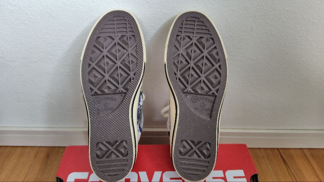 【新品未使用】コンバースオールスター　浮世絵　葛飾北斎　24.5センチ