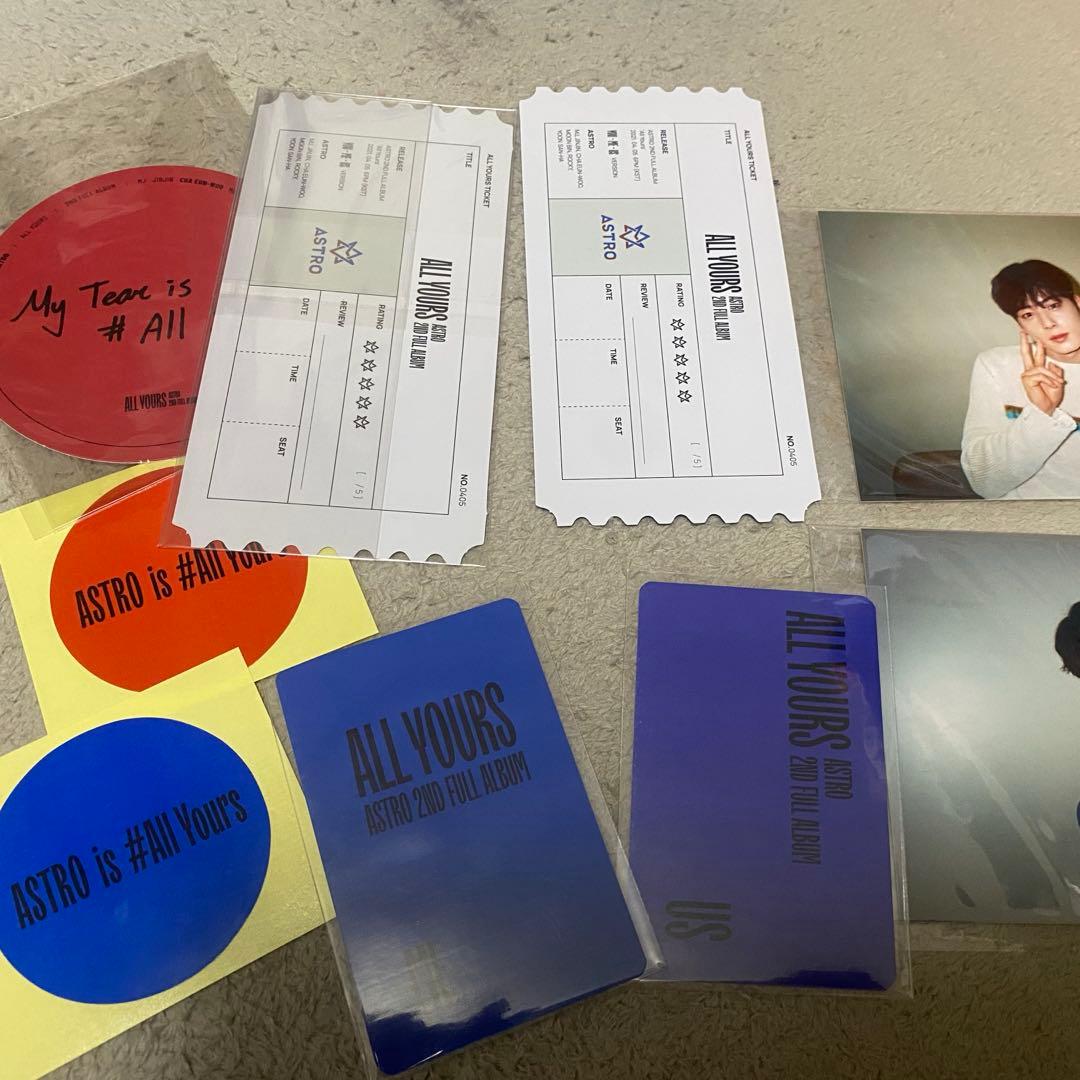 ASTRO チャウヌ カフェ　トレカ　All YOURS cafe void