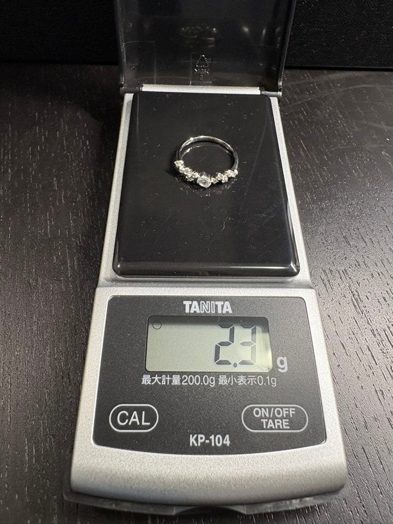 プラチナpt ムーンストーンリング ６月誕生石