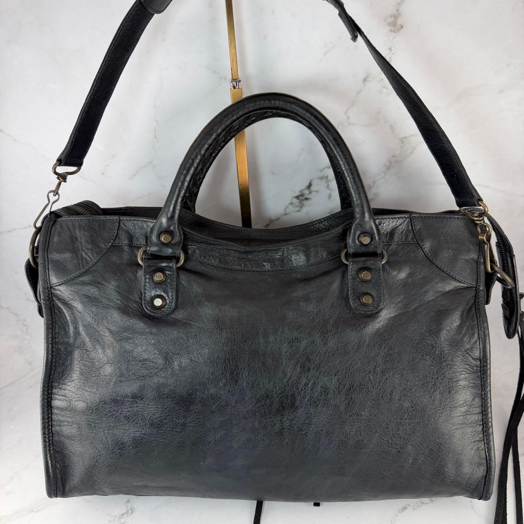 【希少】 バレンシアガ クラシック シティ 2WAY ハンドバッグ 115748