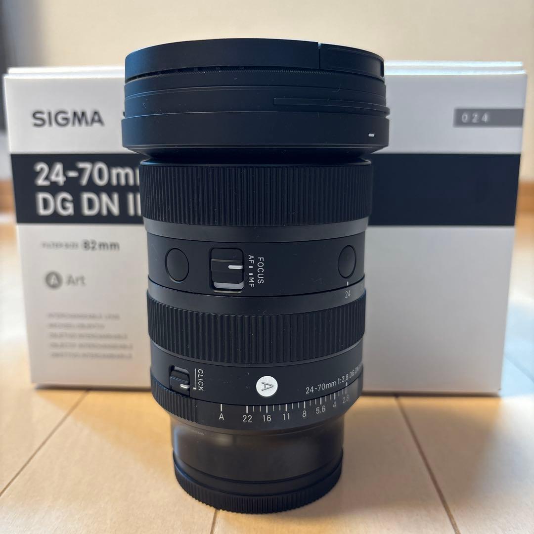 【SIGMA】24-70mm DG DN II Art 82mm Lマウント