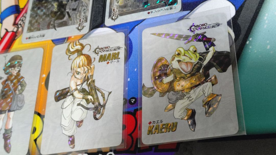 クロノトリガー　特典カード　ダンジョンの闘い　魔王との決戦　鳥山明　プリズム