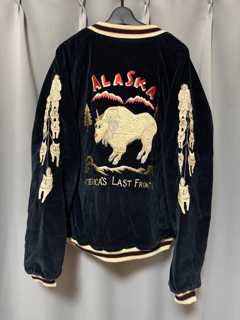 東洋エンタープライズ ALASKA 別珍 スカジャン スーベニア