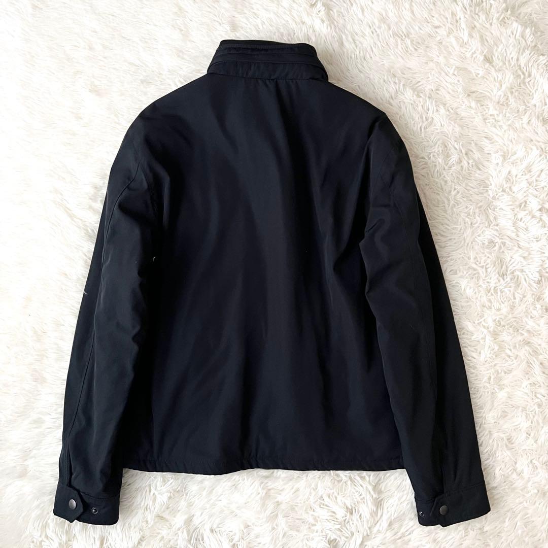 Polo Ralph Lauren 中綿ジップアップ ブルゾン 黒 刺繍ロゴ M