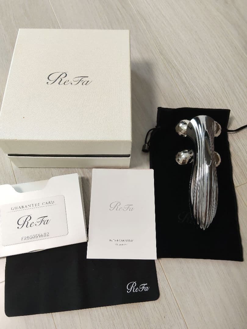 ReFa 4 CARAT RAY 美顔ローラー GUARANTEECARD 付