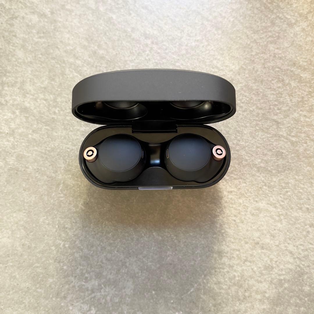 【極美品】SONY WF-1000XM4 ブラック/ワイヤレスイヤホン