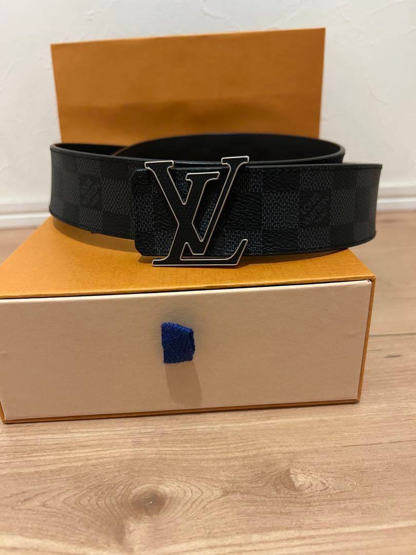 ！のん！ ルイヴィトン ベルト ダミエグラフィット リバーシブル