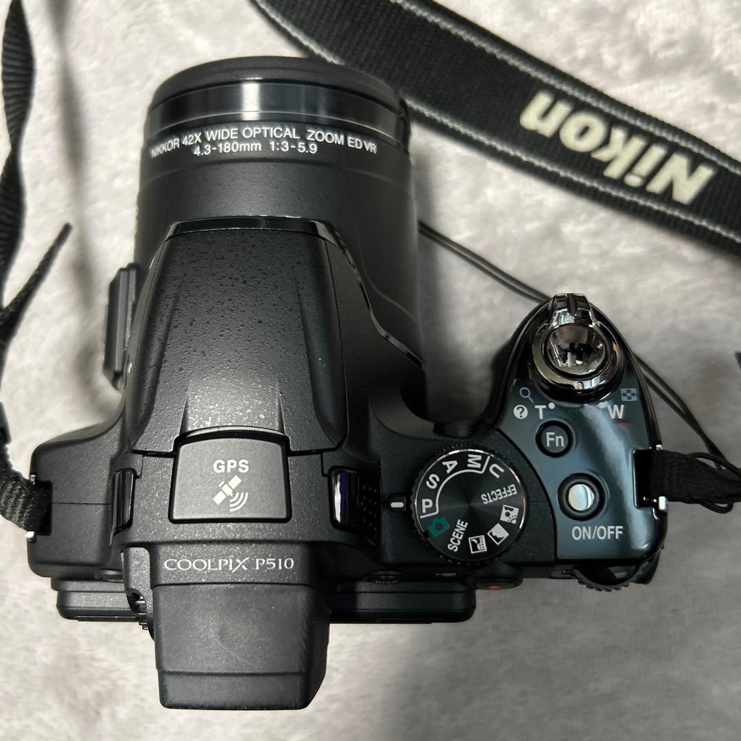 Nikon COOLPIX P510 デジタルカメラ　黒　レトロ
