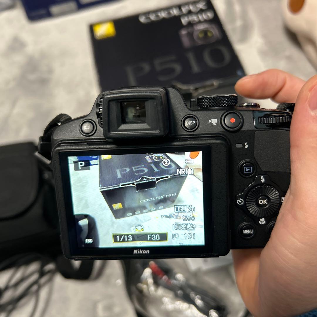 Nikon COOLPIX P510 デジタルカメラ　黒　レトロ