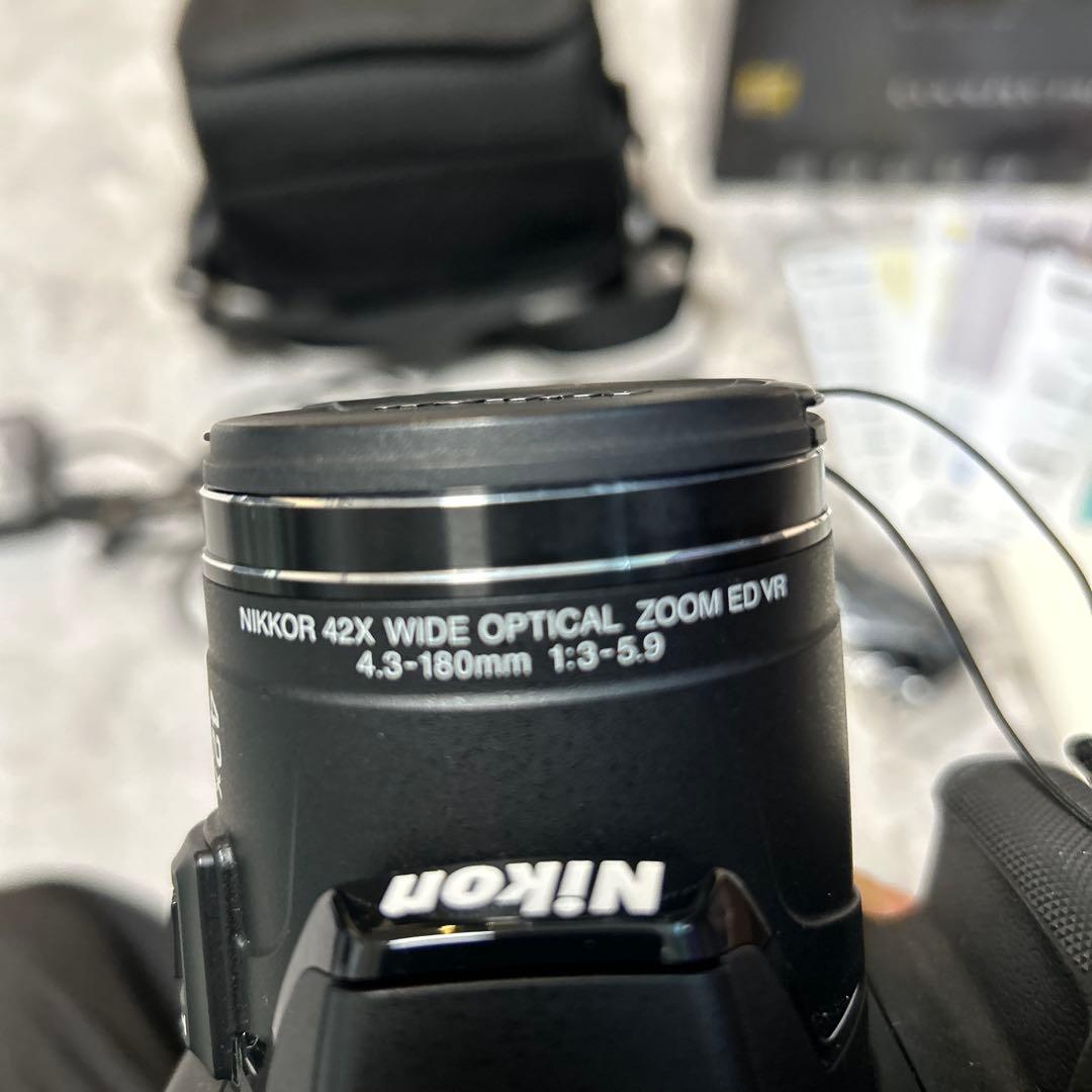 Nikon COOLPIX P510 デジタルカメラ　黒　レトロ