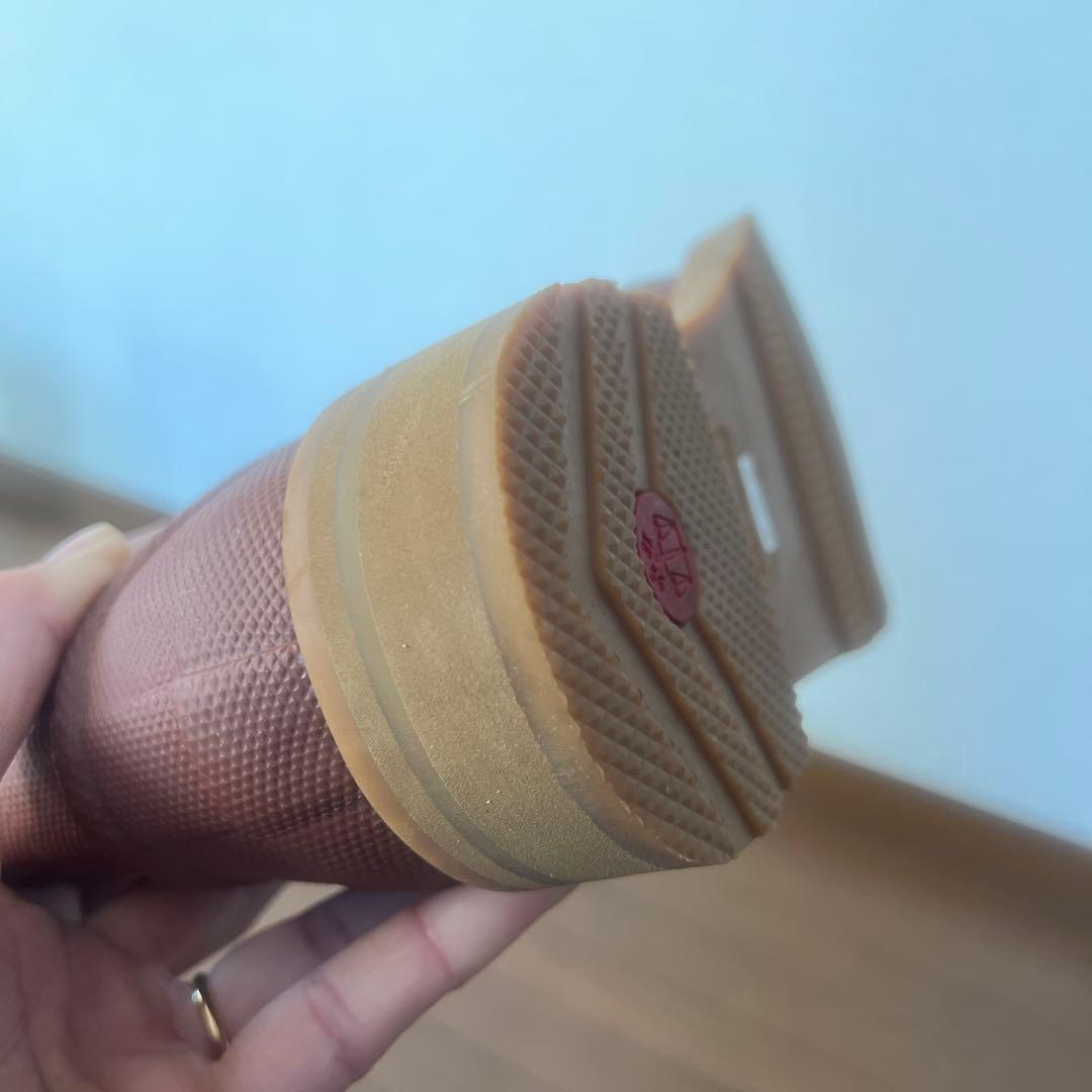 ハンター　オリジナル モックトゥ　ショート レインブーツ　25cm ブラウン