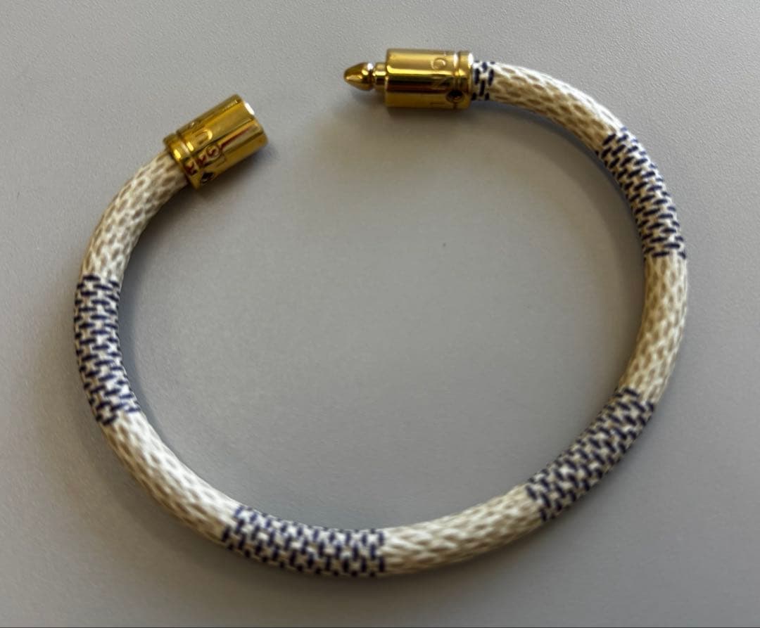 LOUIS VUITTONブレスレットブラスレキープイットM6138E ゴールド