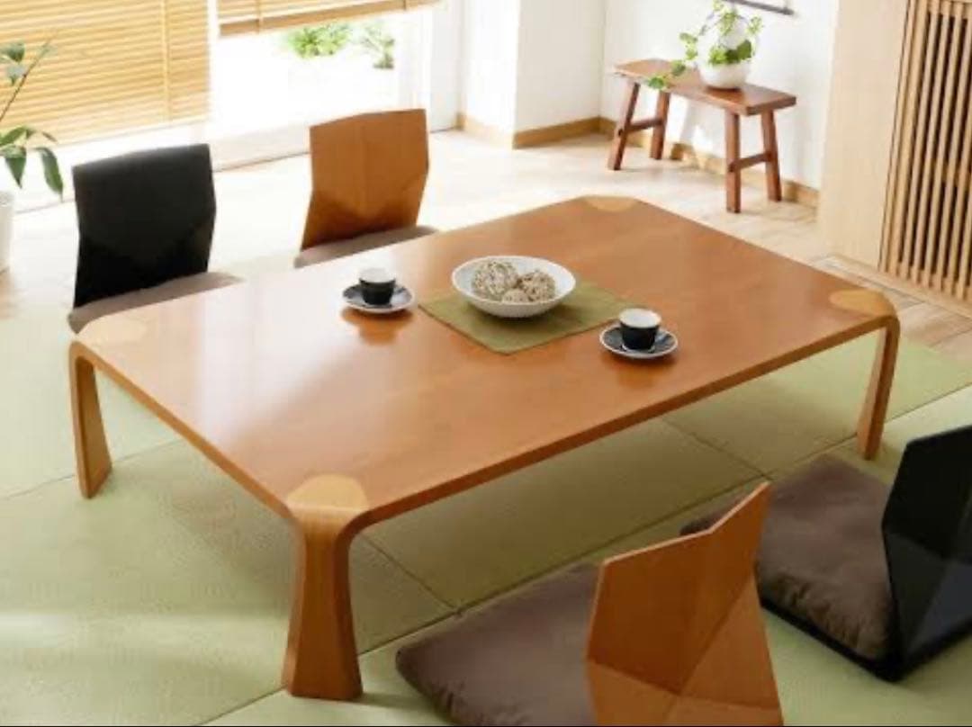 【送料込】天童木工　ビンテージ　ローテーブル　座卓