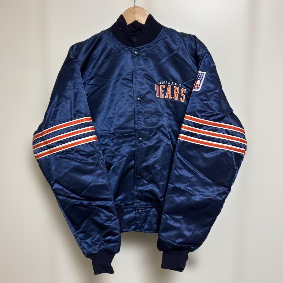 Eri品　NFL シカゴ ベアーズ　サテンジャンパー　Lサイズ