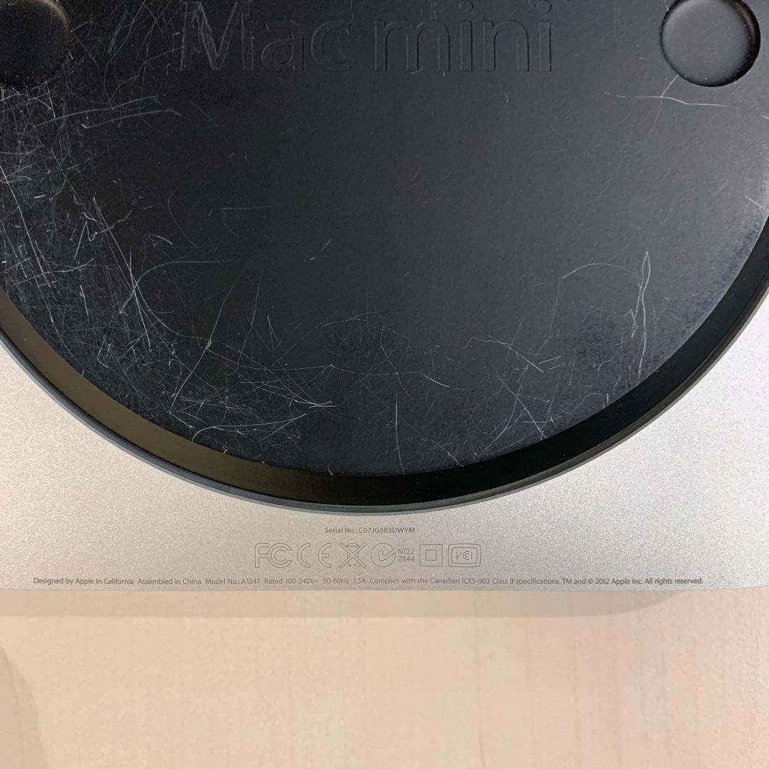 Macデスクトップ Mac mini 2012 Late i7 16GB SSD256GB