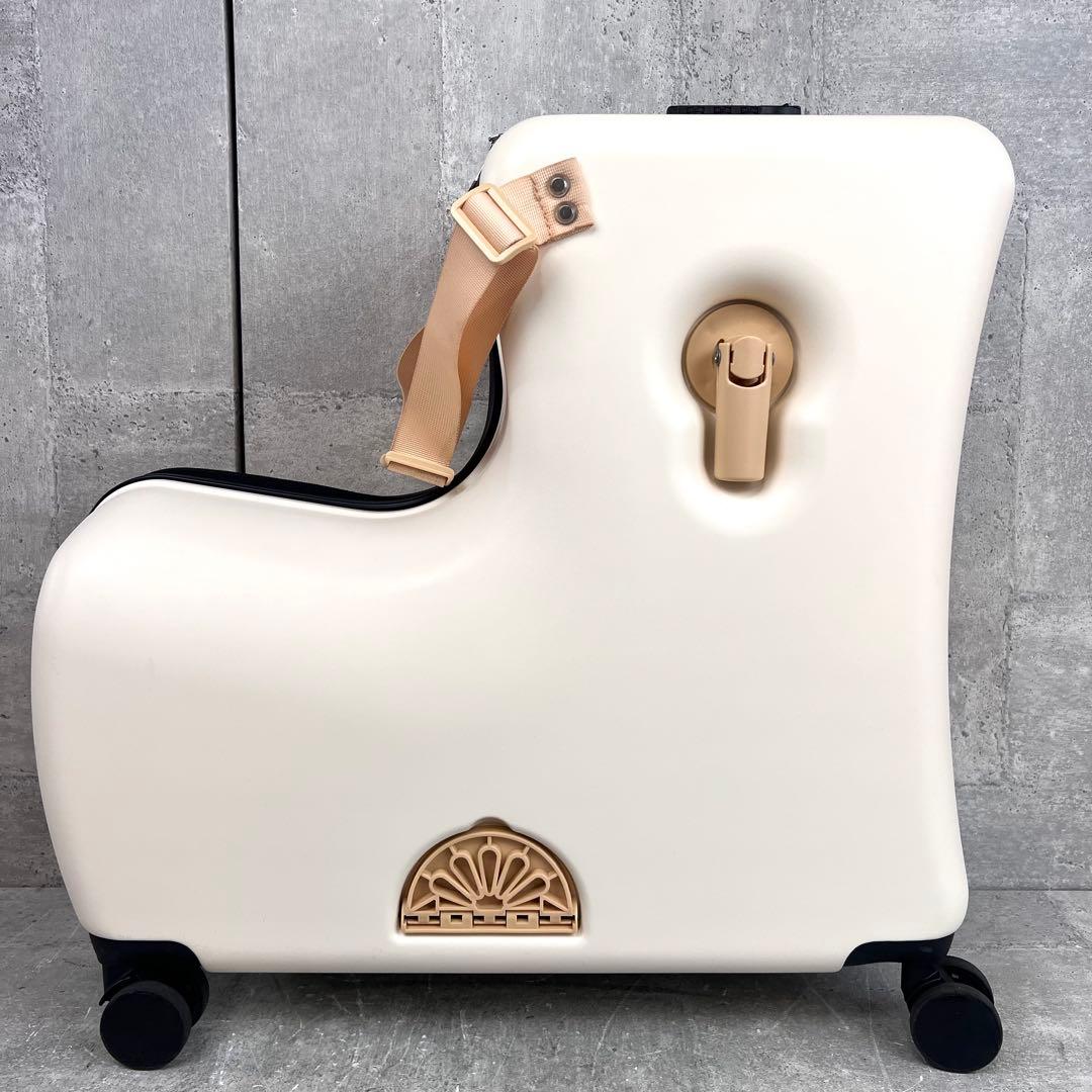 子供が乗れるキャリーケース　キッズトラベルキャリーケース ４輪 ダイヤルロック